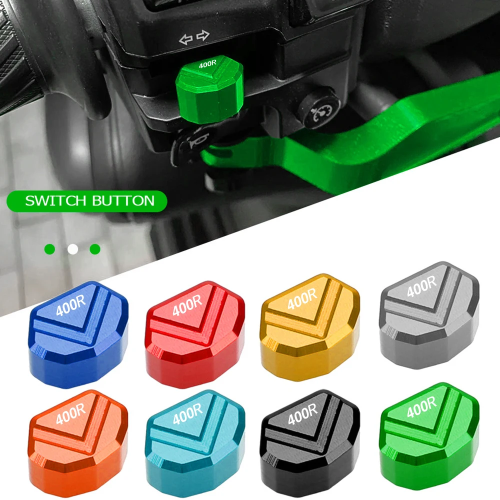 Фото NINJA400R аксессуары для мотоциклов, крышка кнопки переключателя, крышка указателя поворота, колпачок для KAWASAKI NINJA 400R NINJA 400R 2018-2026 №1