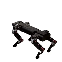 open source plus sized 4 legged robot dog battery operated programming stem education
