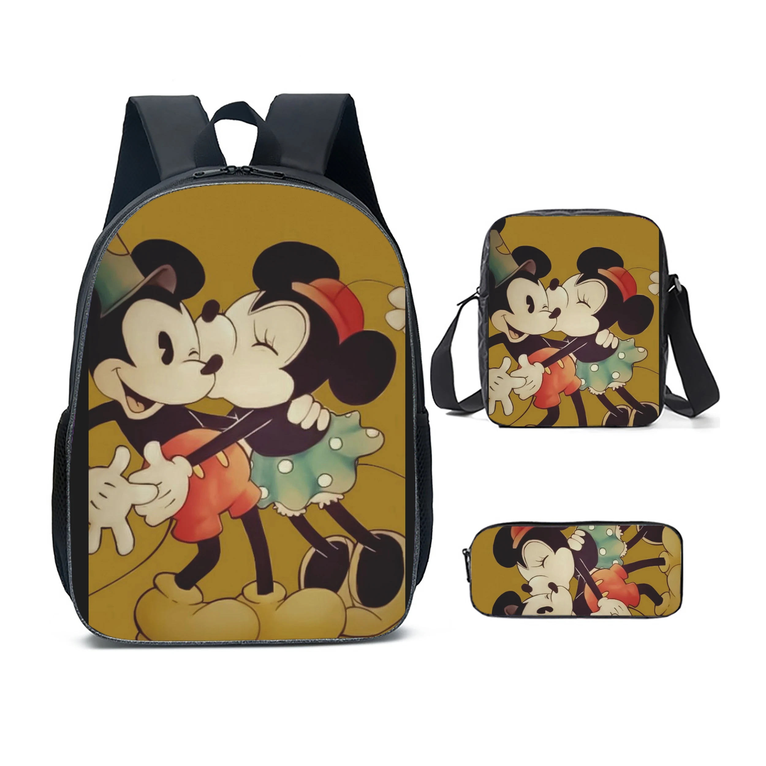 

Disney Mickey Anime Cosplay Backpack Student School Shoulder Bag Teentage Travel Rucksack