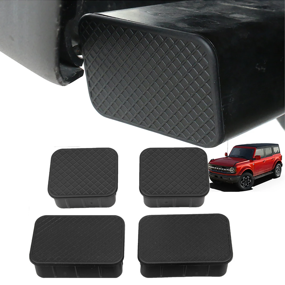 

Ford Bronco 2/4-дверный 2021-2024 Защитные Колпачки Для Решетки Переднего Бампера Пыленепроницаемые Водонепроницаемые Внешние...