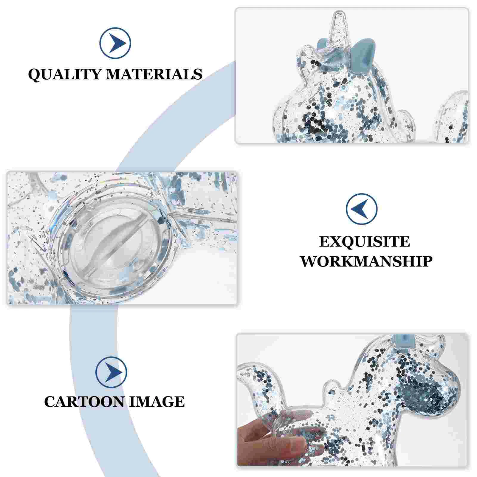 Единорог копилка украшение для монет прозрачный горшок экономии мальчиков и