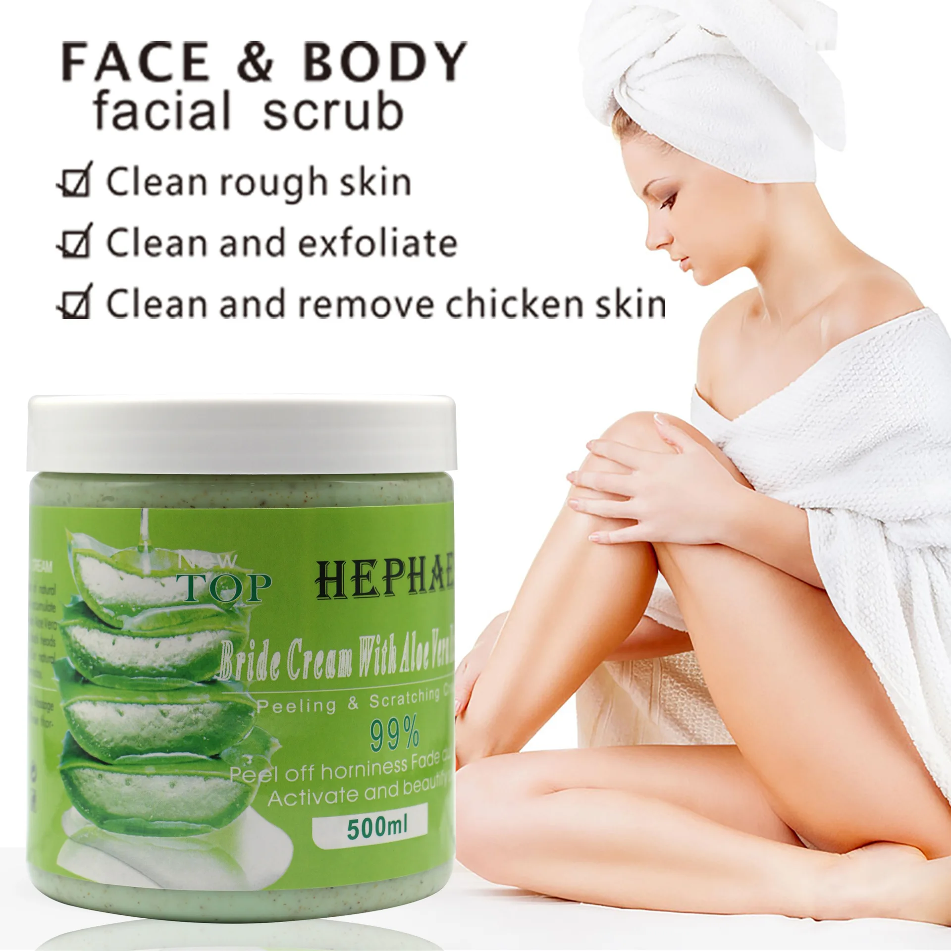 

Face Body Cleansing Exfoliating Scrub Mite Removal Scrub Facial Bath Body Scrub Improve Chicken Skin Cuticle Scrub