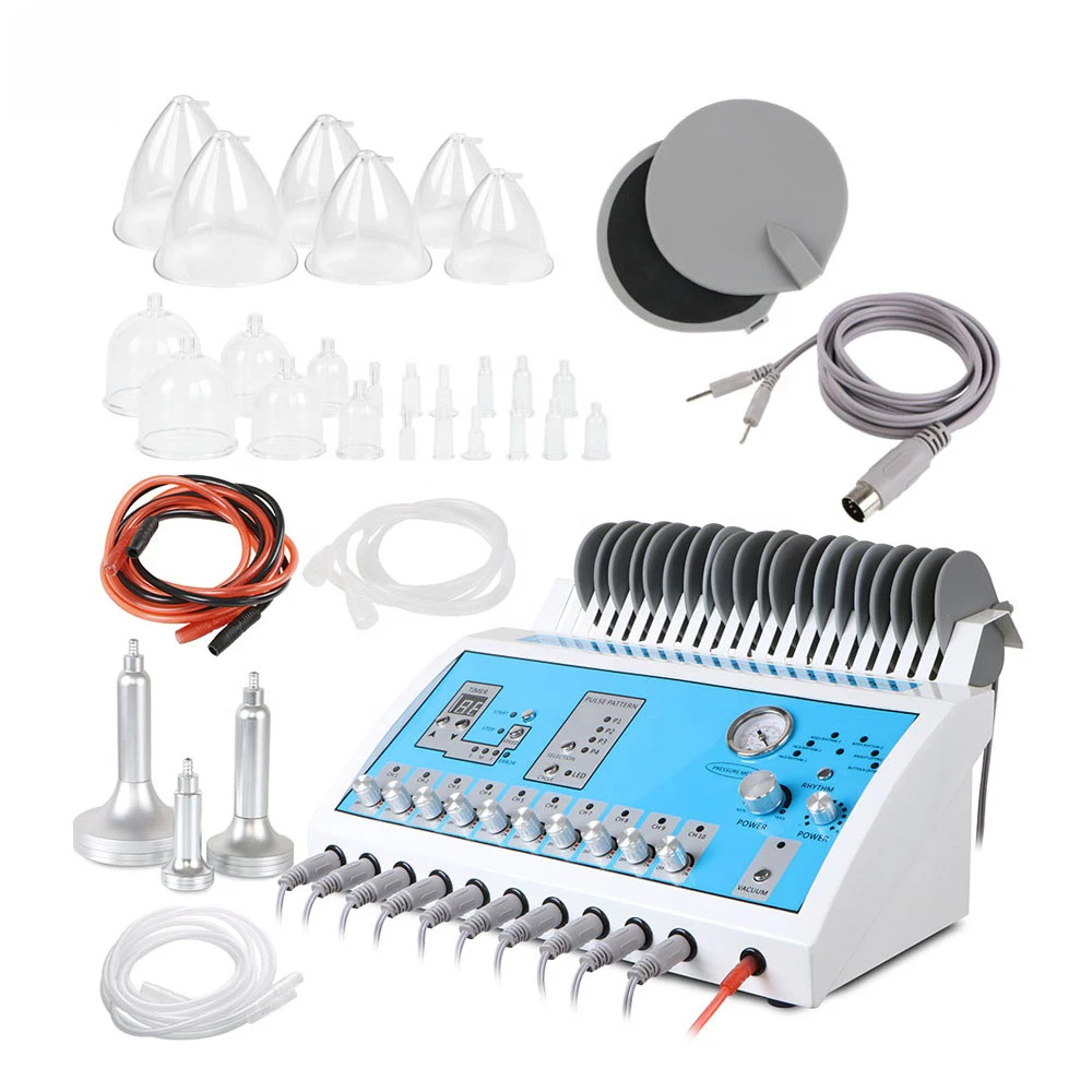 

2 in 1 Ems slimming Butt enhancement vacuum butt lifting machine Cupping therapy Breast buttock enlargement machine