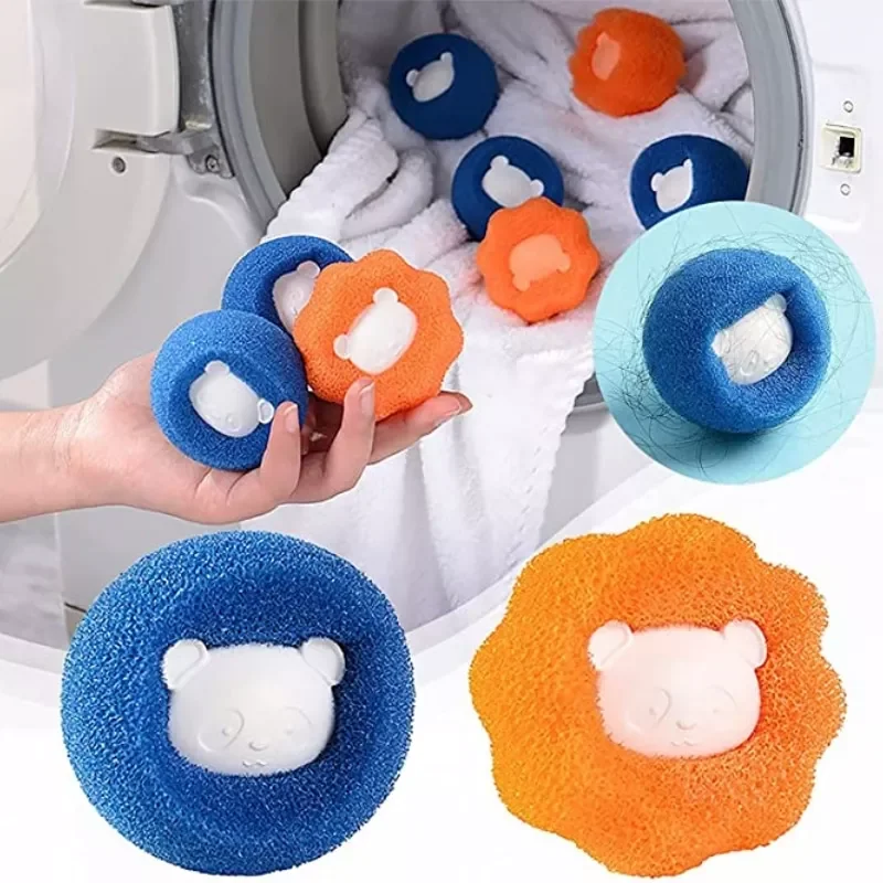 

Hot Entanglement Removal Sticky Hair Laundry Ball Grabbing Fluff Cleaning Remover Washing Machine