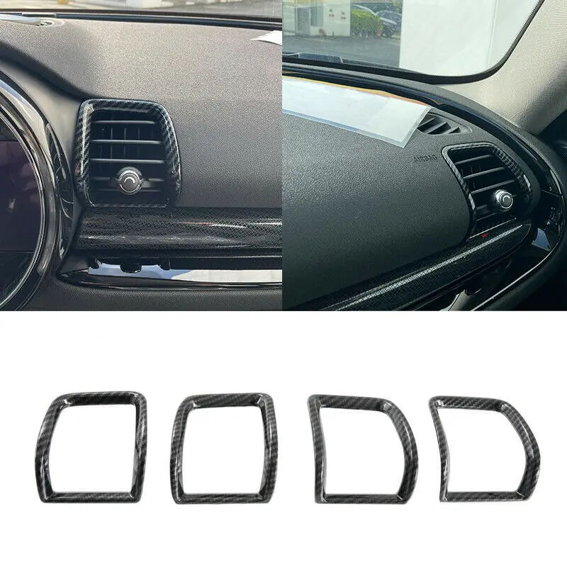 

Подходит для BMW Mini Cooper F55 F56 2022 Стильная отделка из углеродного волокна для воздуховыпускного отверстия