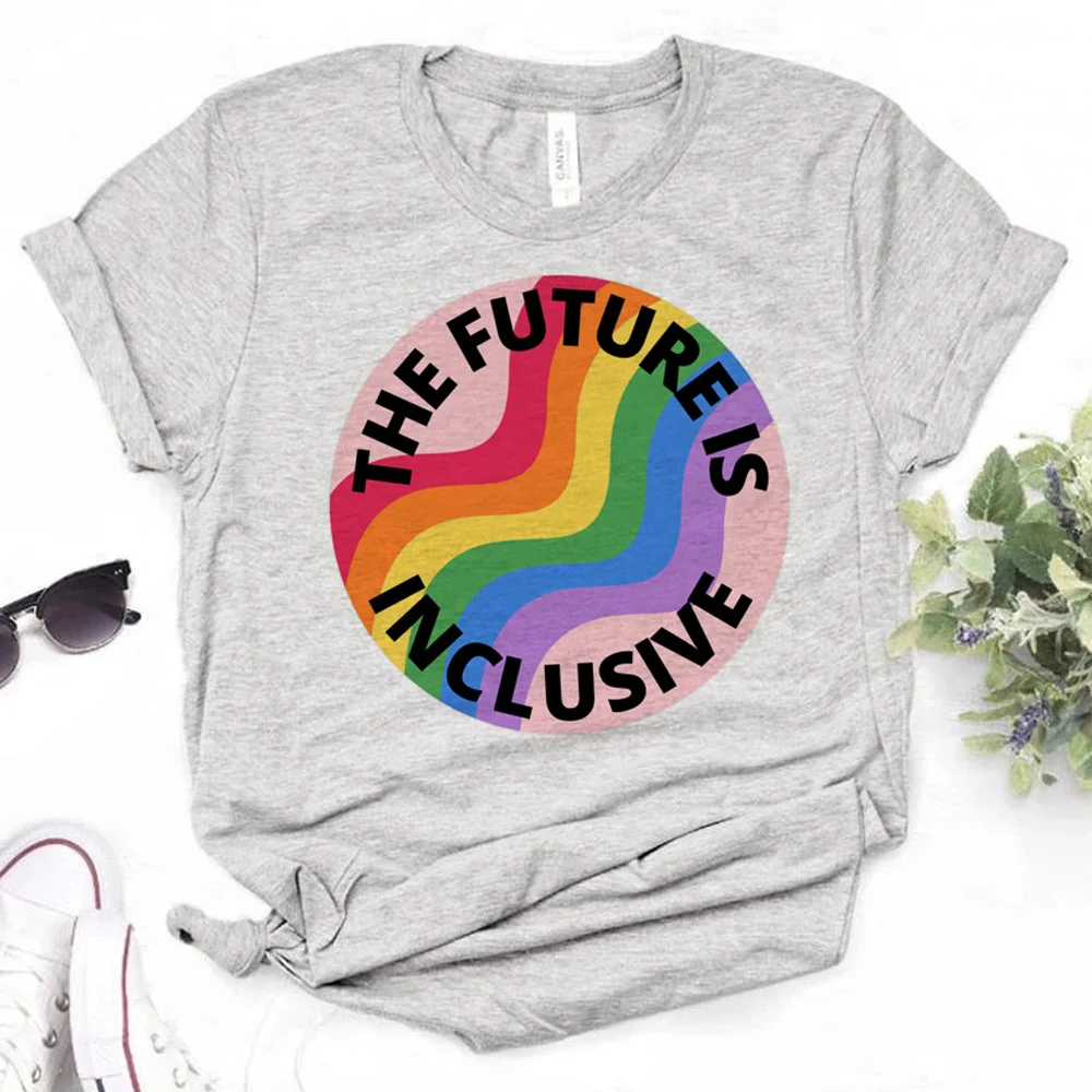 

Pride tshirt women Y2K streetwear anime t-shirts girl funny y2k Japanese clothes