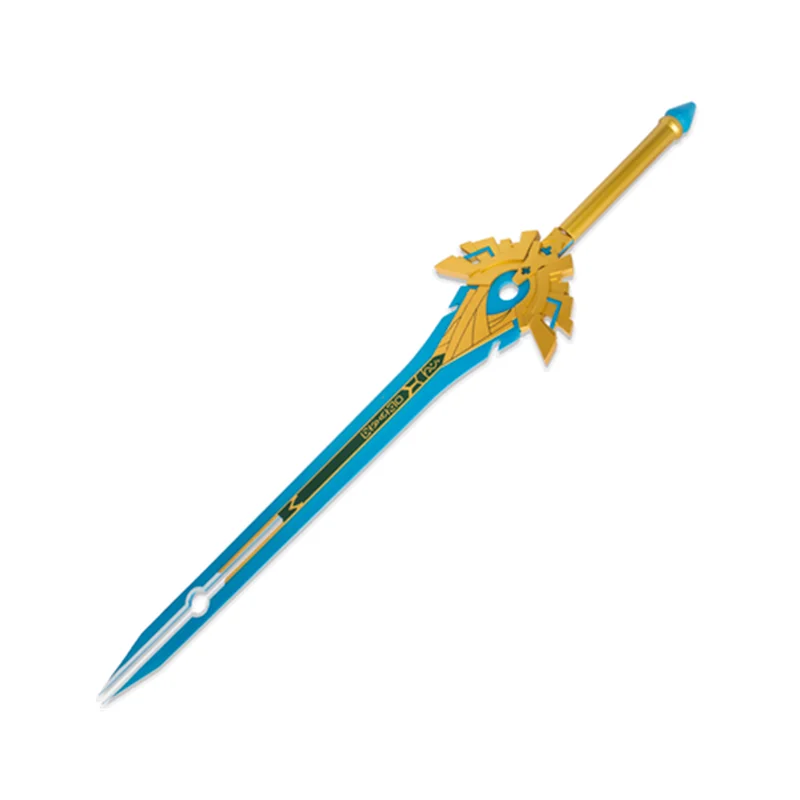 

Популярная игра Genshin Impact Eula Skyward Pride Sword реквизит из ПВХ оружие разбавленный Рождественский костюм аксессуары Аниме реплики шоу
