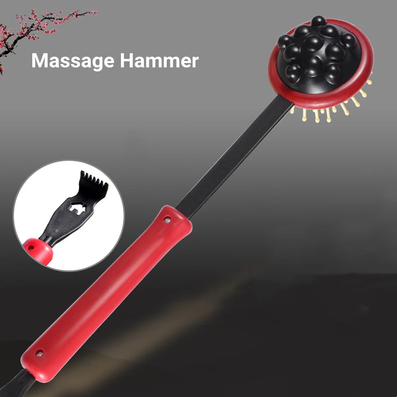 

Massage Hammer Highly Flexible and Multifunctional Scratching Percussion Massage Tool Health Care Relieve Fatigue Massager Stick