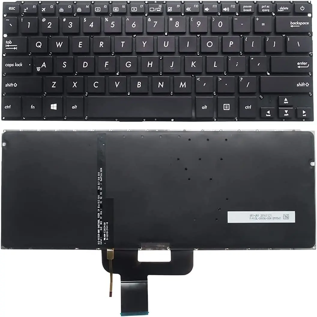 Клавиатура с подсветкой для Asus ZenBook UX310 UX310UA UX310UQ UX410 UX410UA UX410UQ U4000 U4000U U4000UQ |