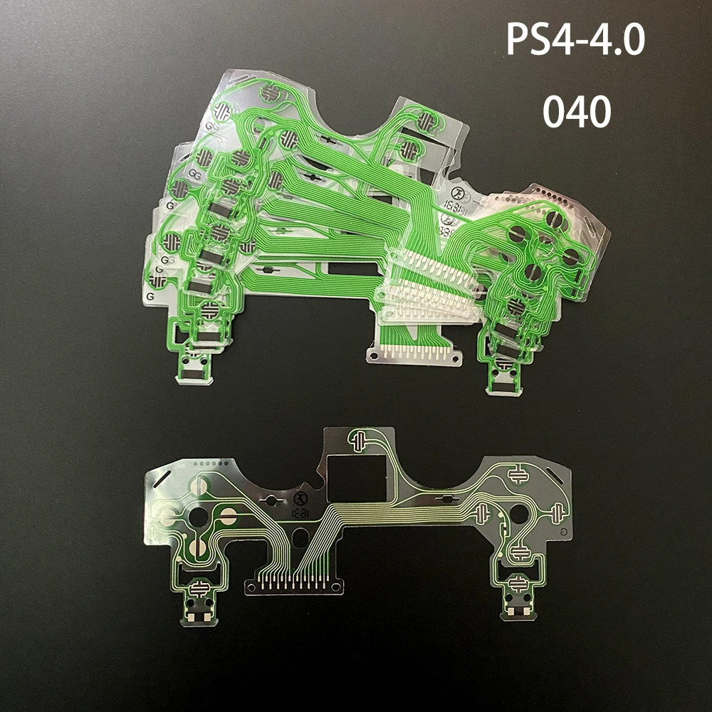 Фото 10 шт. для Ps4 Ps5 ремонт Jdm 030 040 050 контроллера проводящая пленка клавиатура гибкий кабель кнопки лента печатная плата Прямая доставка №1