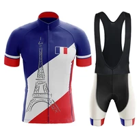 sportswear cycling bib shorts mens outfit bicycle set france mtb jersey clothing mens sets summer 2022 bike jacket pants gel