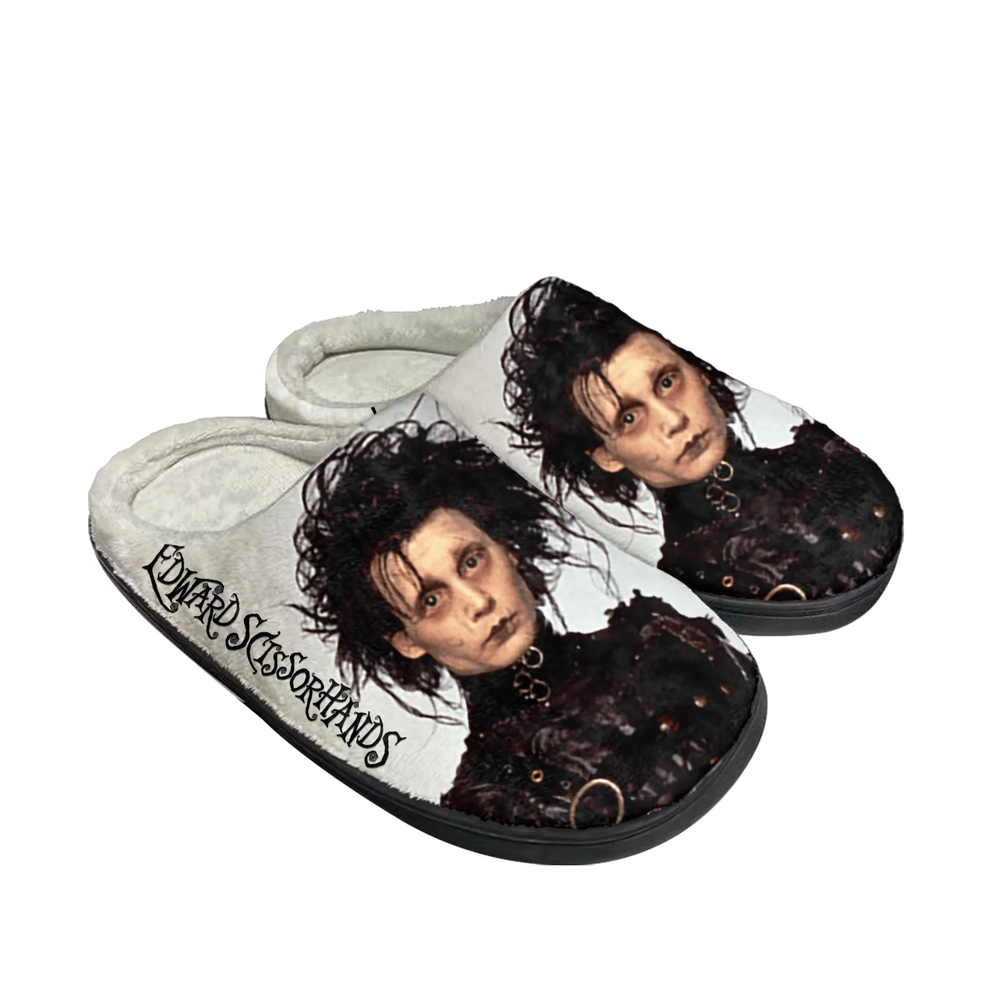 

Home Cotton Slippers Mens Womens Plush Bedroom Casual Keep Warm Shoes Indoor Customized Shoe