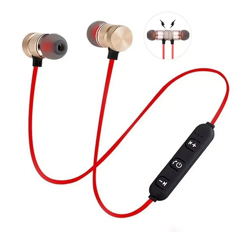 

Wireless Earphones Neckband Magnetic Sports 5.0 Bluetooth Earphone Stereo Earbuds Music Headphones With Mic For All SmartPhones