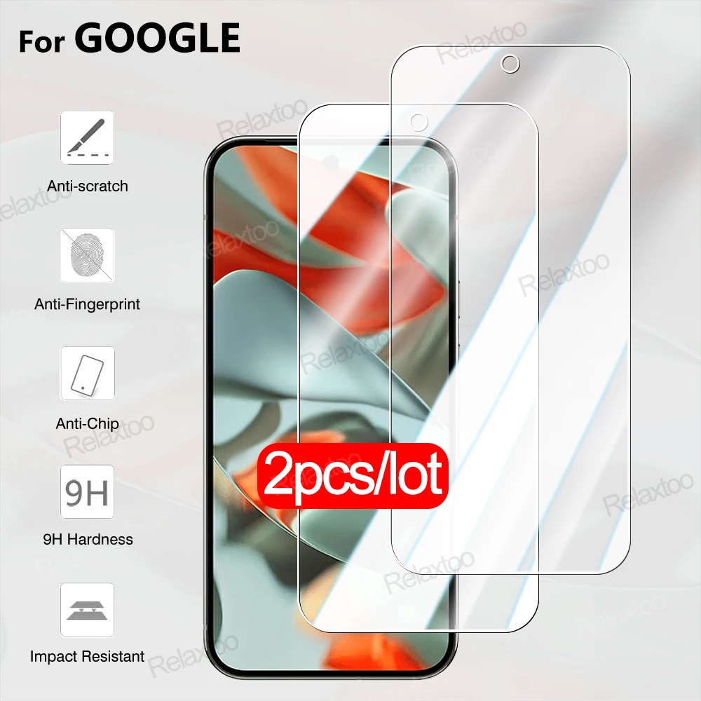 2 шт. защитная пленка из закаленного стекла для Google Pixel 9 Pro XL 6 8 дюйма экрана 9Pro 9pro