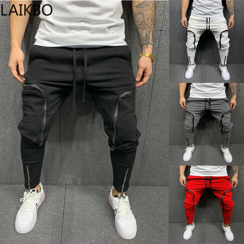 

Мужские спортивные штаны для фитнеса 2021, мужская спортивная одежда, обтягивающие спортивные брюки, черные спортивные штаны для спортзала, т...