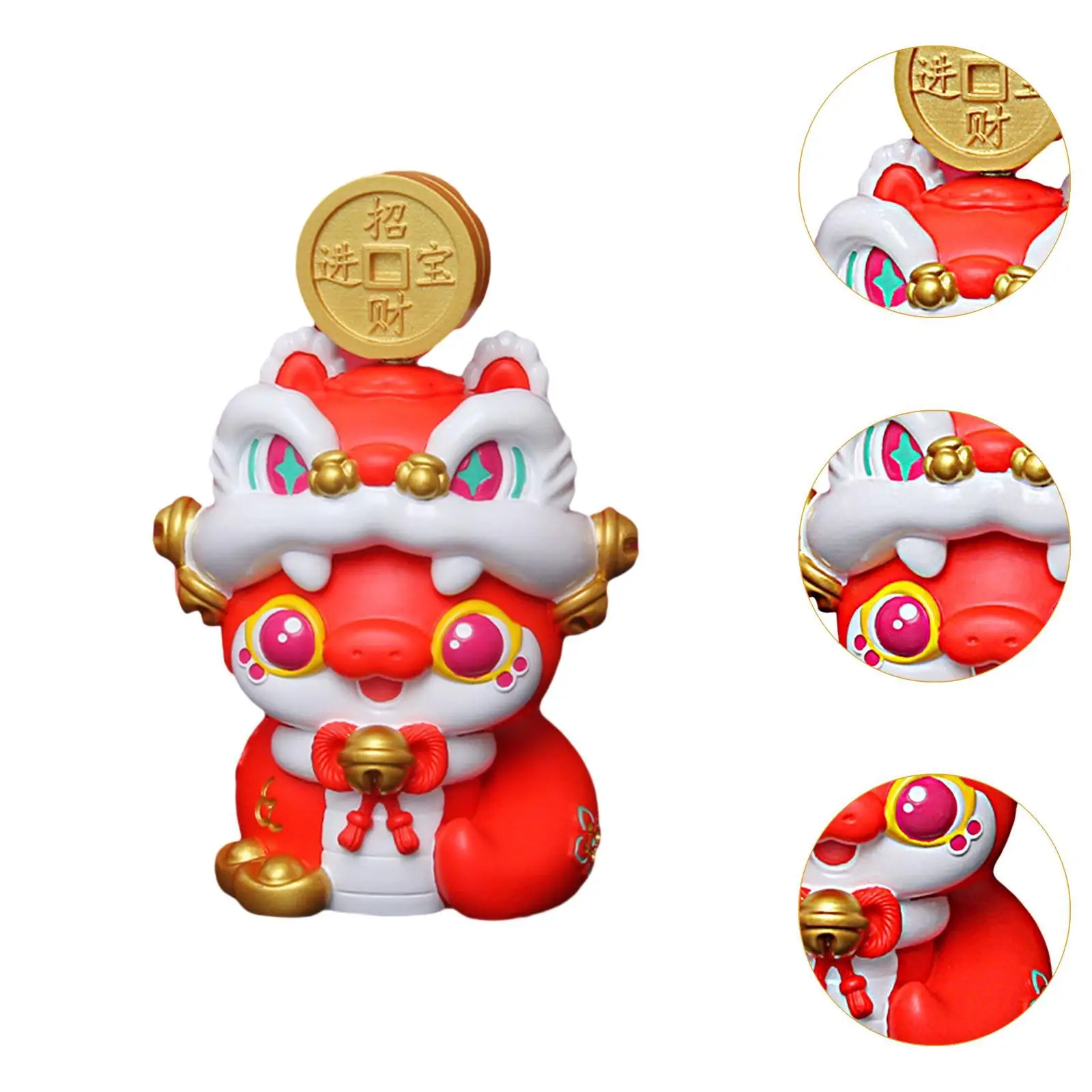 Монета Money Bank Фигурка из смолы Гостиная животного Змея Копилка