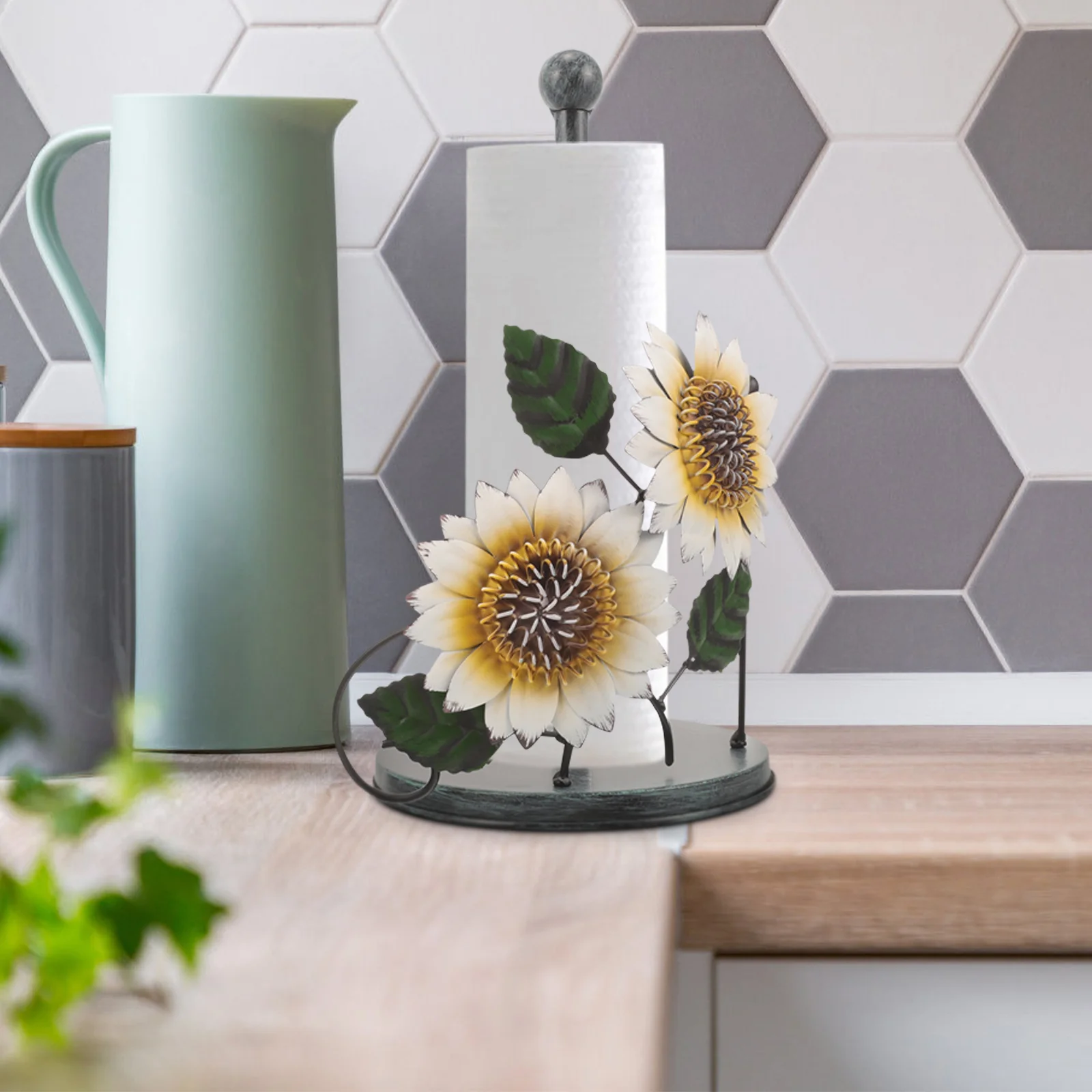 

Paper Towel Holder Countertop Kitchen Paper Towel Dispenser Toilet Paper Stand