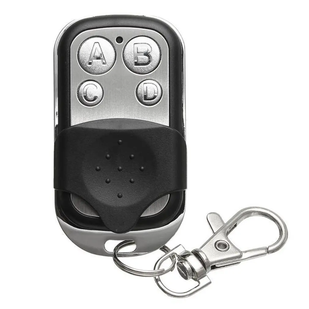 

433MHZ wireless radio frequency remote control metal 4-key remote control EV1527 learning code wireless remote control