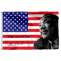usa united states martin luther king flag 90x150cm 3x5ft us african american movement leader flags and banners