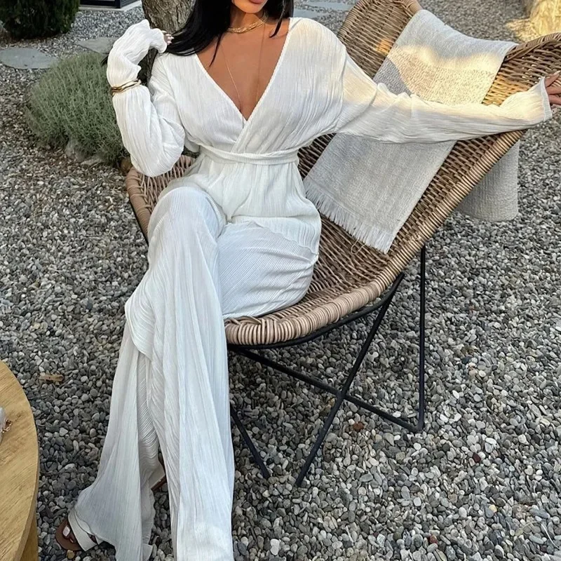 Женский комплект для фитнеса KEXU модный плиссированный топ с длинным рукавом и