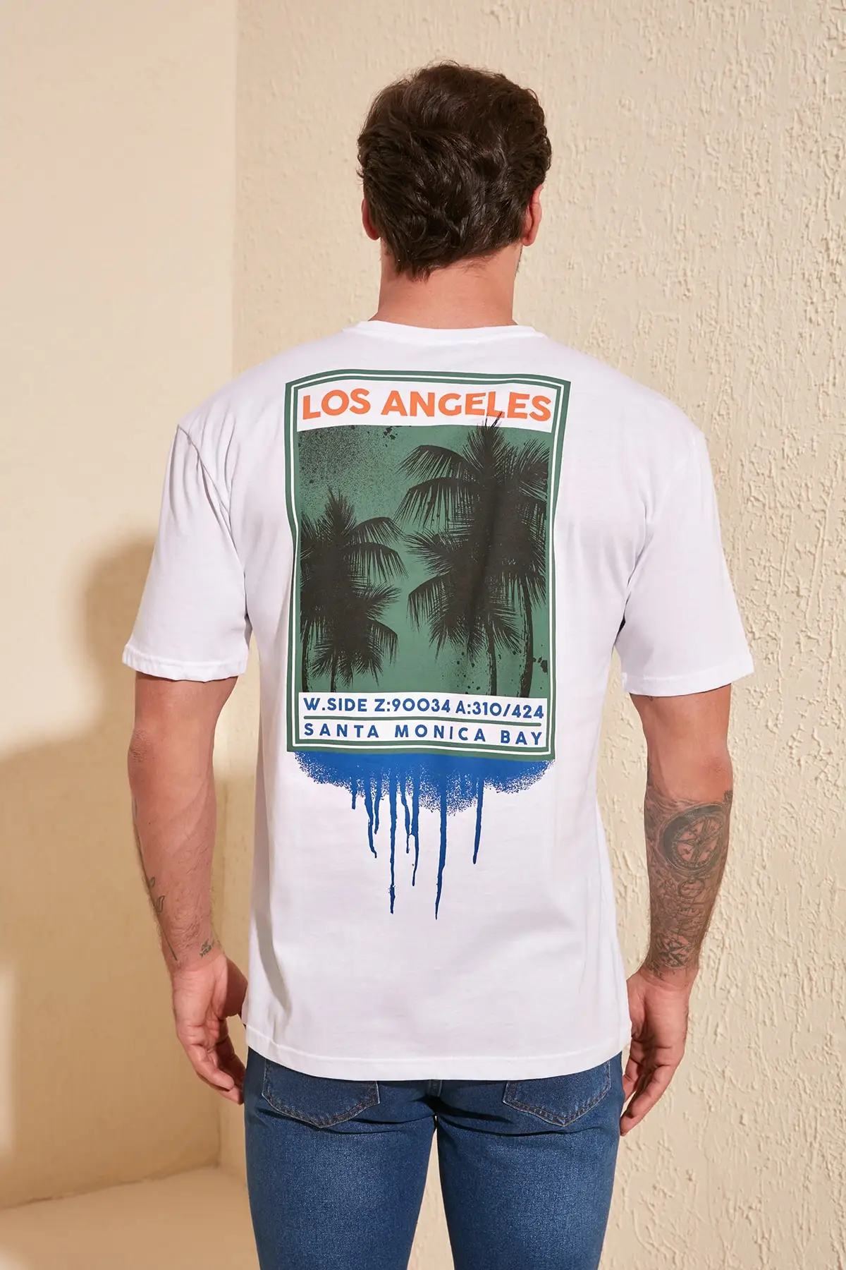 

Men's Oversize Printed T-Shirt