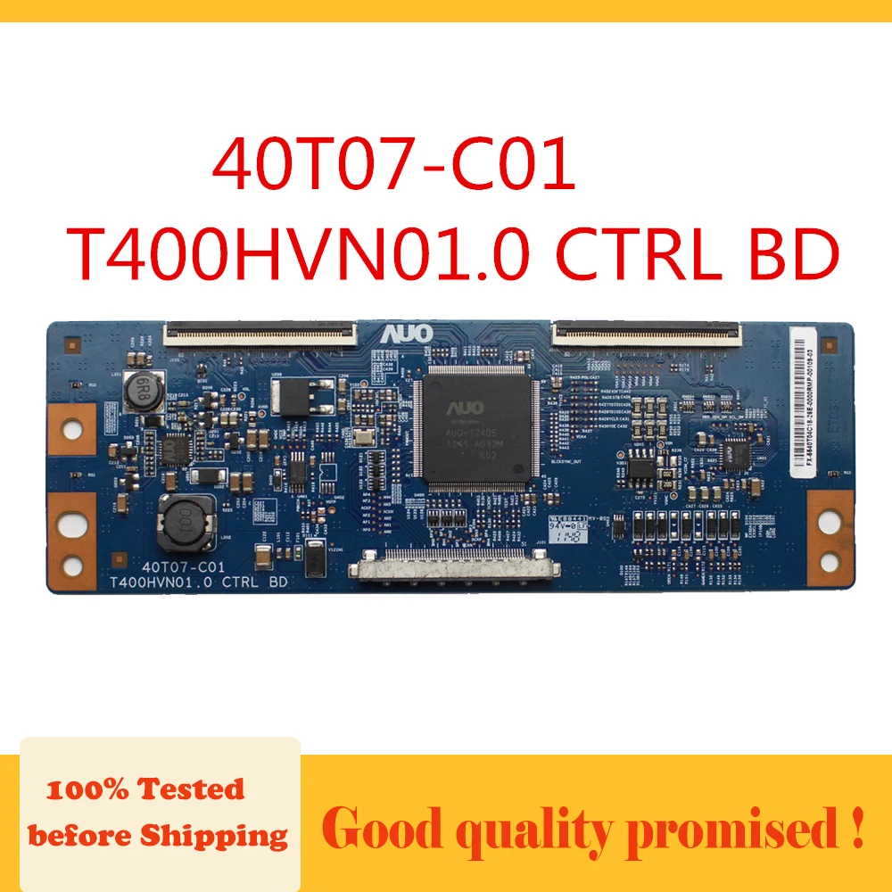 

Tcon Board T400HVN01.0 CTRL BD 40T07-C01 for TV UE40es5557k ...etc. Professional Test Board T400HVN01.0 40T07-C01 T-con Board