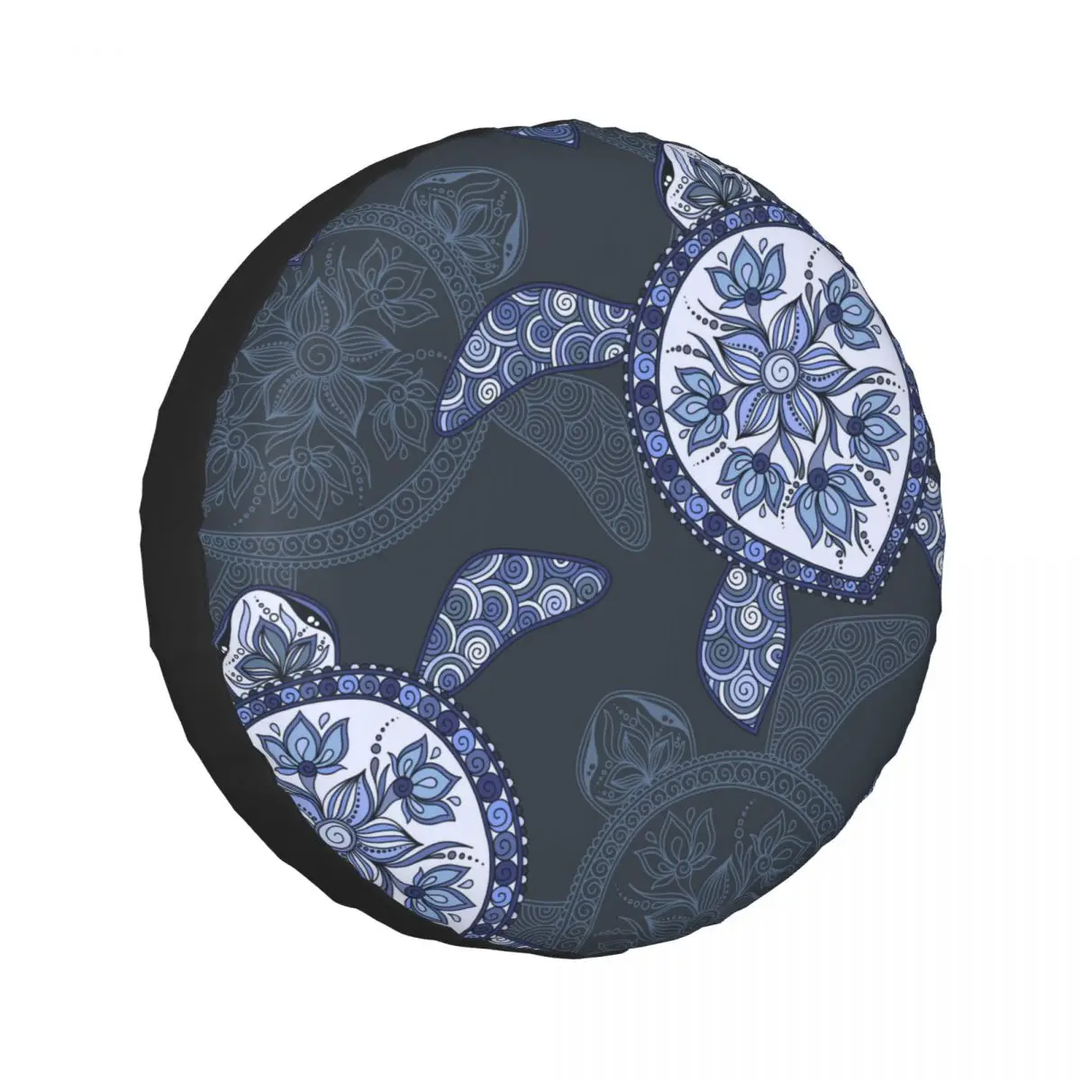 

Car Wheel Tyre Cover 13/14/15/16 Inch Mandala Turtles Spare Tire Cover Case Soft Protector Pouch Car Accessories