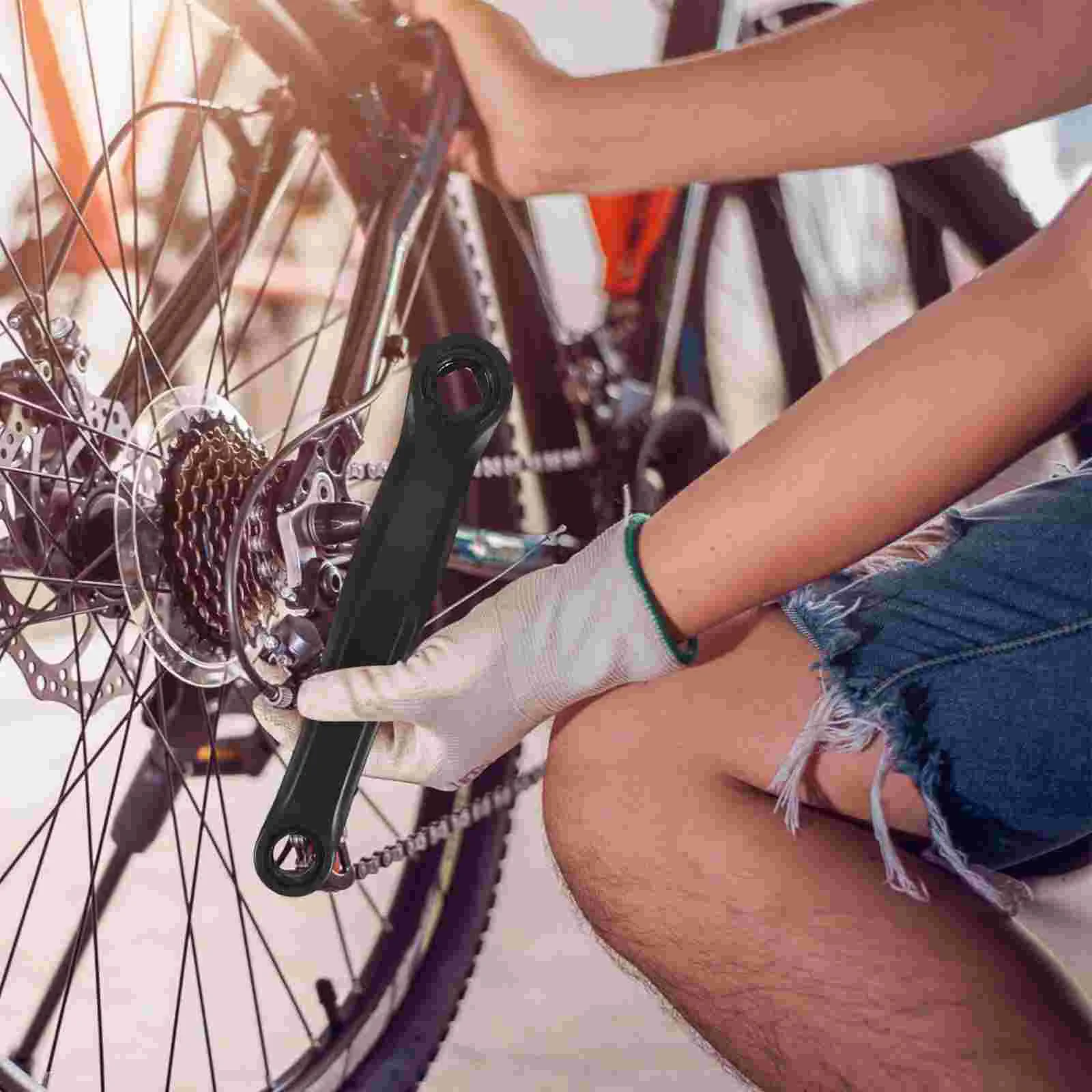 Квадратный простой шатун бескамерный обод лента вал запасные аксессуары для