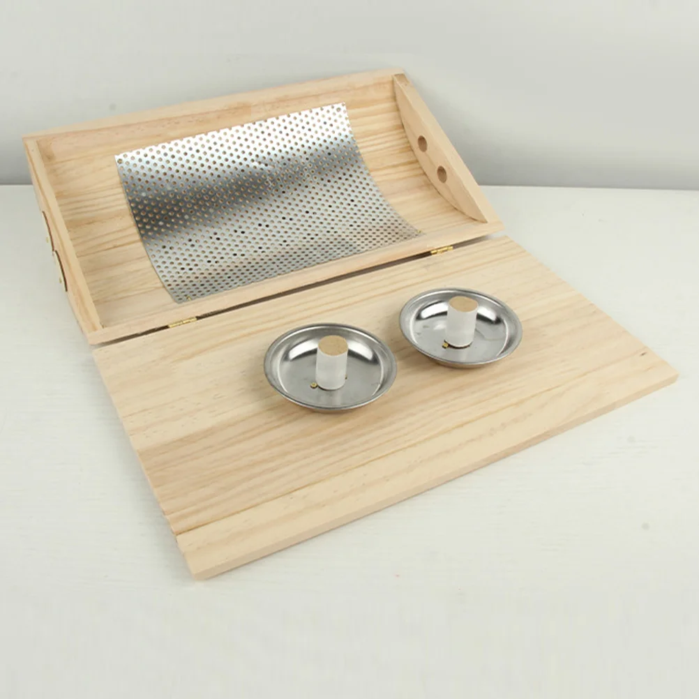 

Sleep Accessory Neck Roll Pillow Wear-resistant Wooden Supply Daily Use Cervical Home