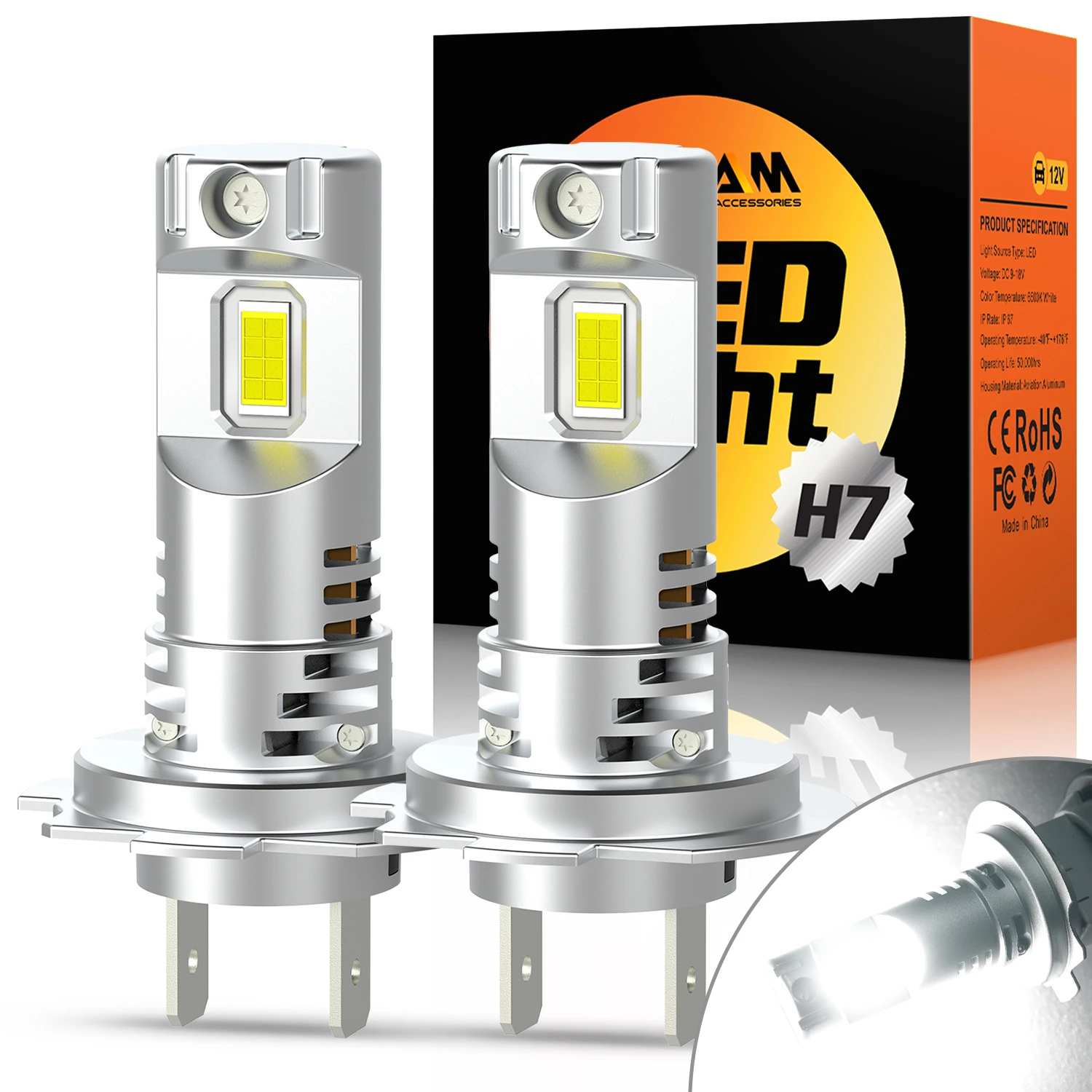 

Супер яркая лампа OXILAM 2x лм, лампа для ближнего и дальнего света, лампа для фар головного света для VW Jetta, Mercedes W211, W212, W245, BMW E60, F30