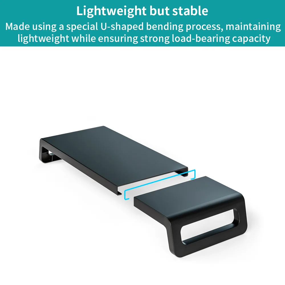 Универсальная подставка для монитора Подставка из металла и АБС-пластика