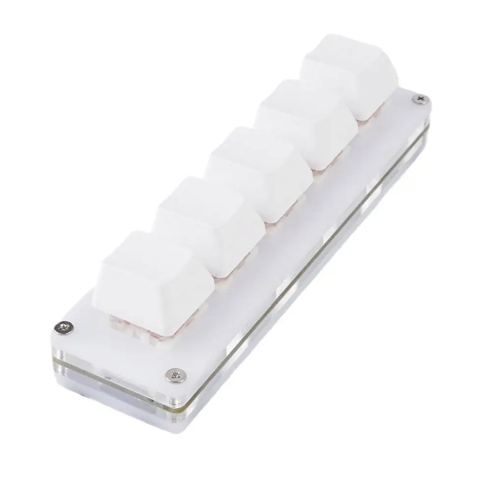 

Programming Macropad Macro Mechanical Keyboard Mini Gaming Custom Knob Keypads Red Switch 5Keys For Photoshop