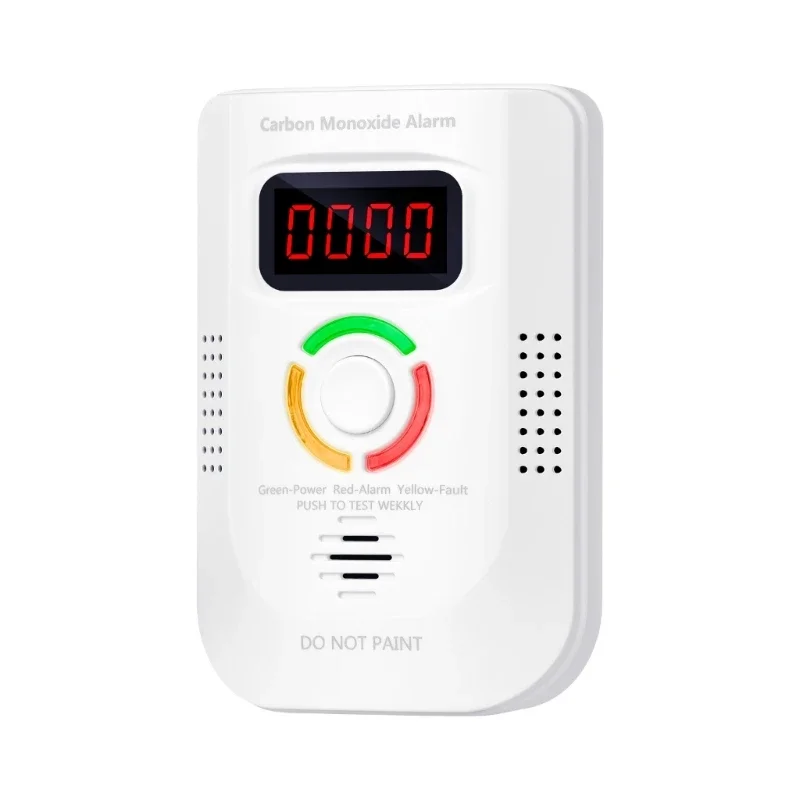 Заглушки в CO Alarm с визуальными данными и звуковыми предупреждениями.