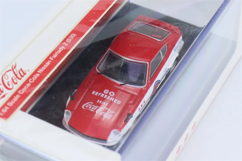 Крошечный X INNO 1:64 NISSAN FAIRLADY Z S30 и Z32 ColaRed 2Car Set литая модель автомобиля