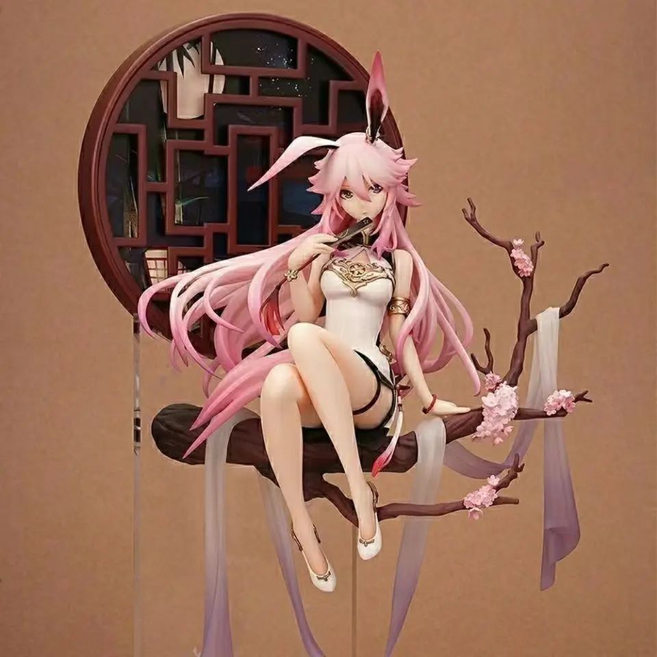 

Mihayou Collapse 3 Cheongsam Yae Sakura Figure MmiHoYo Collapsed Anime Beautiful Girl Academy III Model Action Figure Model Toy