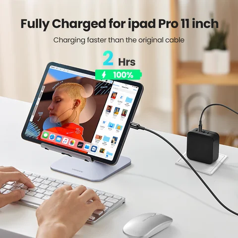 Кабель UGREEN с USB C на USB C, 100 Вт, 5 А, 100 Вт