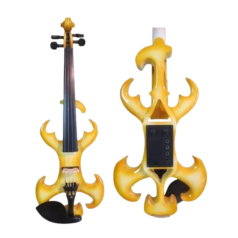 Новая модель Crazy-4 Полноразмерная электрическая скрипка Оригинальный дизайн