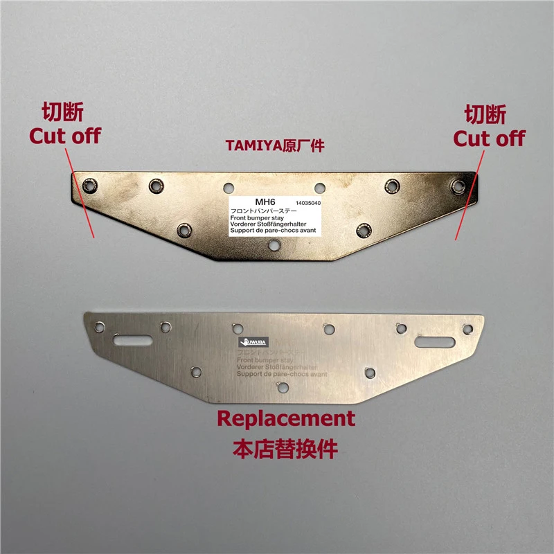 1 пара светодиодных фар для проточной воды в масштабе 1:14 обновленный свет Tamiya Rc