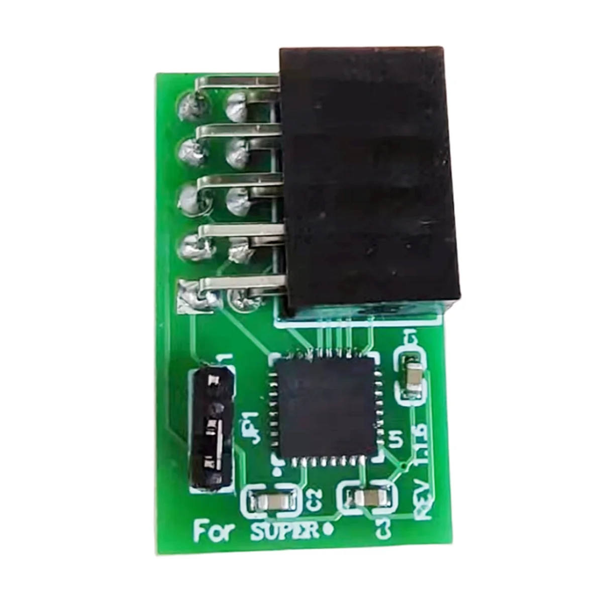 For SuperMicro-AOM-TPM-9670V-S Vertical TPM 2.0 9-Pin