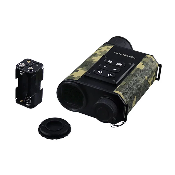 

Built-in Digital Compass Laser Rangefinder Camo Color Hunting Night Vision Telescope
