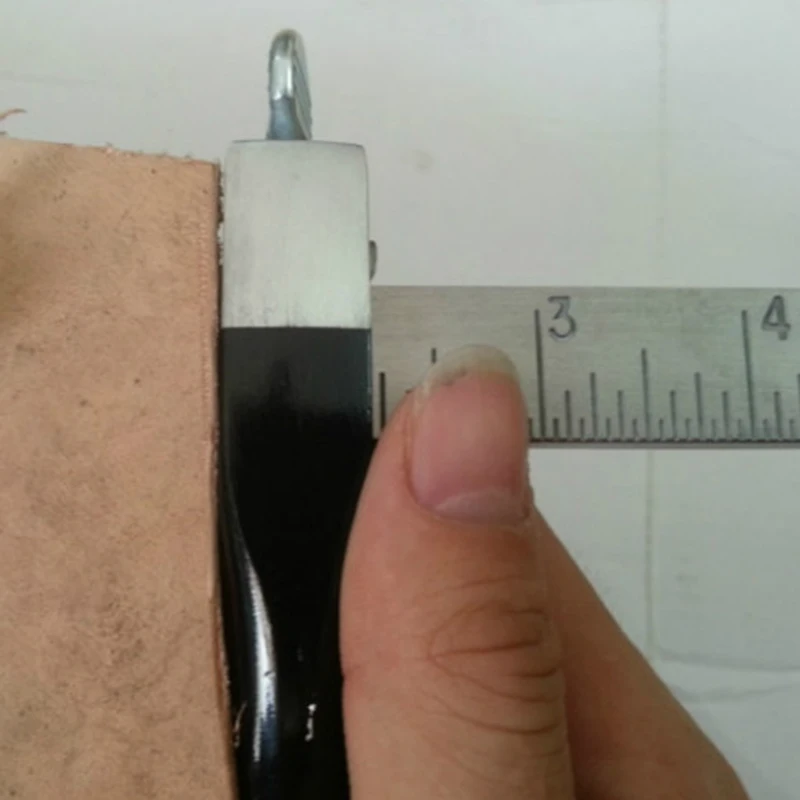 Профессиональный Регулируемый измерительный прибор, кожаный ремешок, ремешок, регулируемый резак, режущий инструмент ручной резки