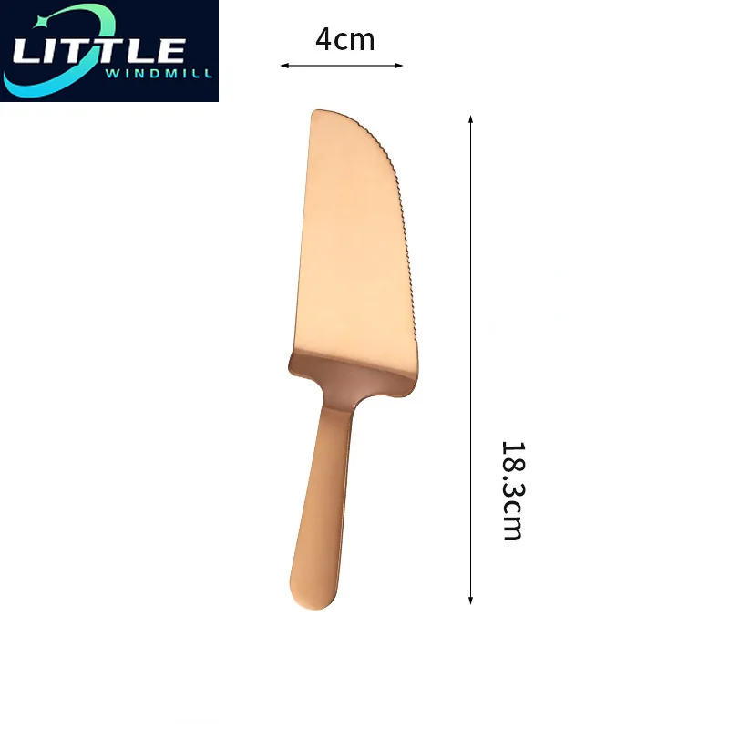 1Pc Stainless Steel Cake Shovel Knife Pie Pizza Cheese Server Cake Divider Knives Baking Tools images - 6