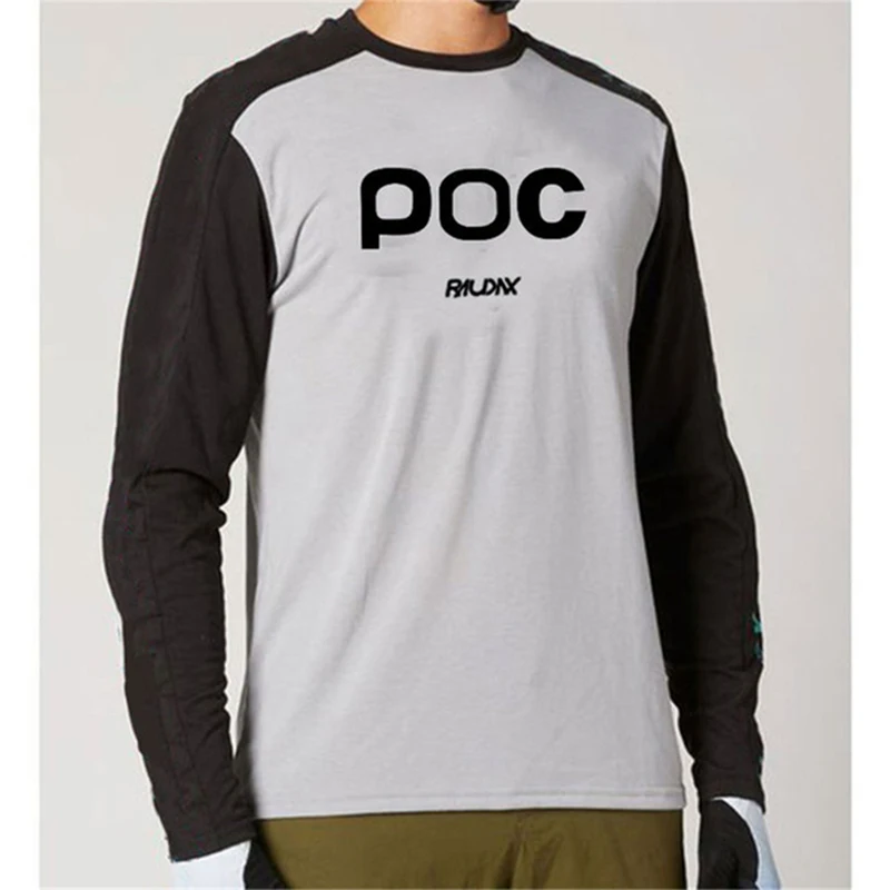 Новинка 2024 Мужская велосипедная рубашка RAUDAX POC дышащий велосипедный костюм для