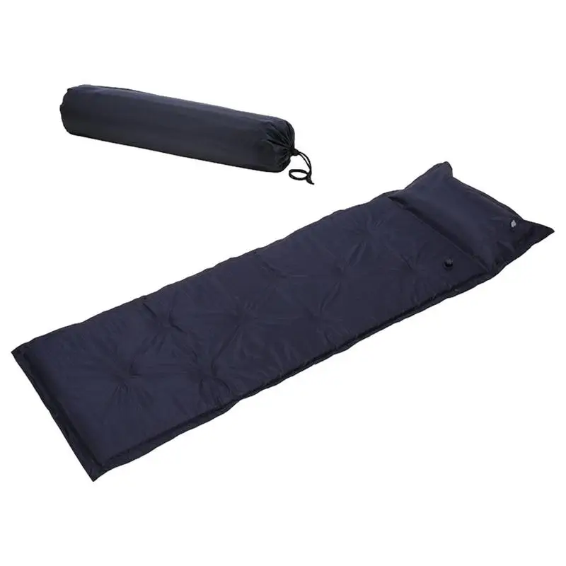 

Inflatable Sleeping Pad Comfort Outdoor Mat With Pillow And Pump Ultralight Air Mattress For Backpacking Hiking Tent Traveling