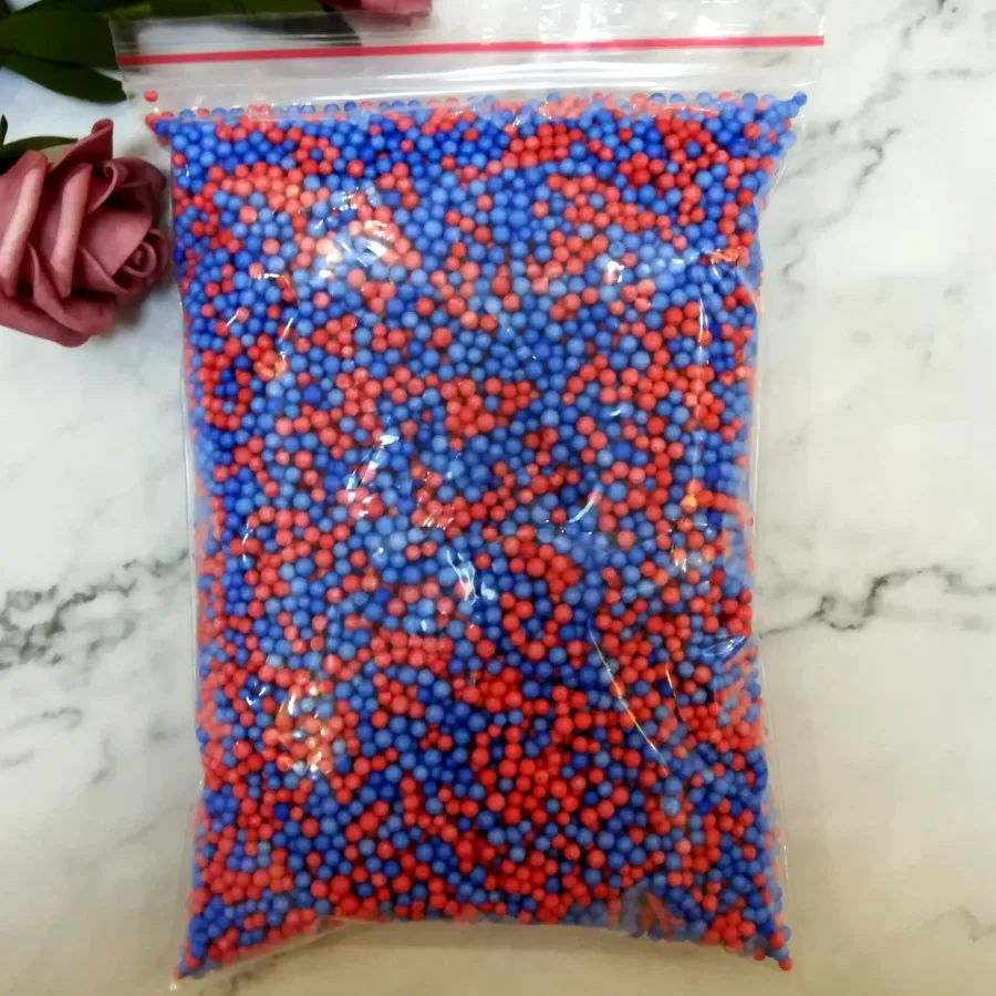 

Пенопластовые шарики для слизи, 15г, 11 цветов