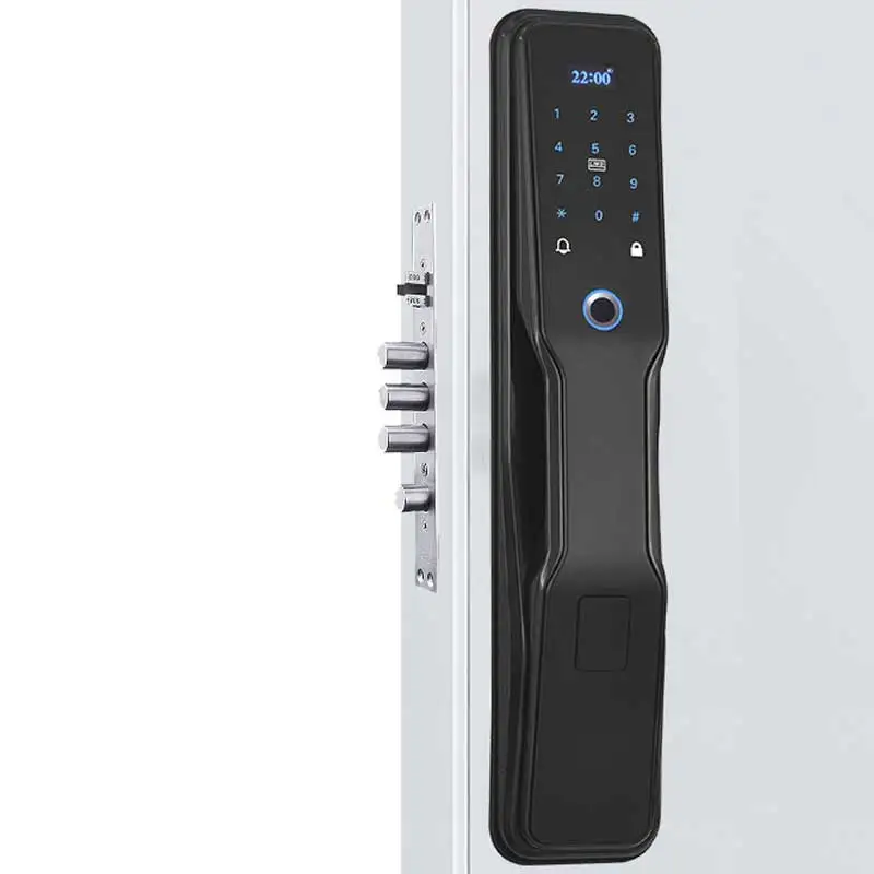 Tuya Wifi Anti-theft Electronic Digital Automatic Inteligente Door Lock Fingerprint Remote Control Smart Door Lock enlarge