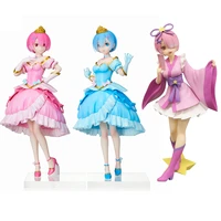 relife in a different world from zero action figure rem ram princess bee butterfly delicate lovely model ornament toys