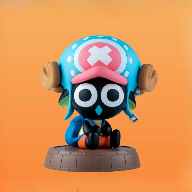 

One Piece The Legend of Luoxiaohei Blind Box King of The Sea 2 Generation Second Bomb Great Route PVC Figurine Chopper Luff