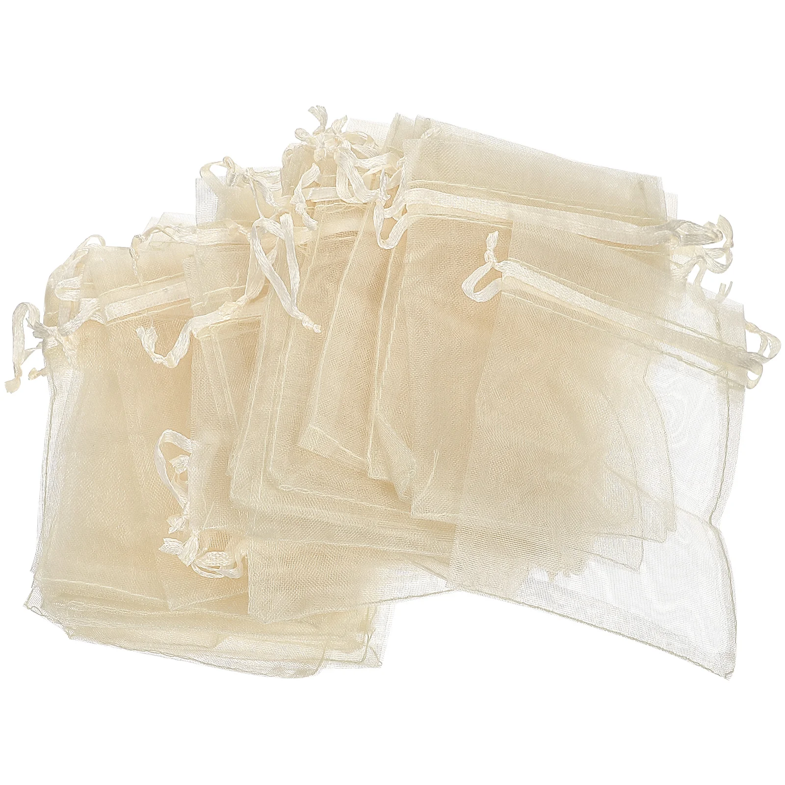 

Bags Small Organza Candy Pouches Drawstring Mesh Jewelry Packing Portable Gift Pouch Party Favors Decorative Function Multi Mini