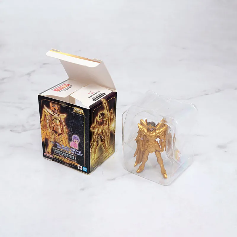 Фото Коллекционная миниатюрная фигурка Bandai Saint Seiya Saint Cloth Myth Ex 2: Золотой доспех, в коробке, гашапон для коллекционеров №3